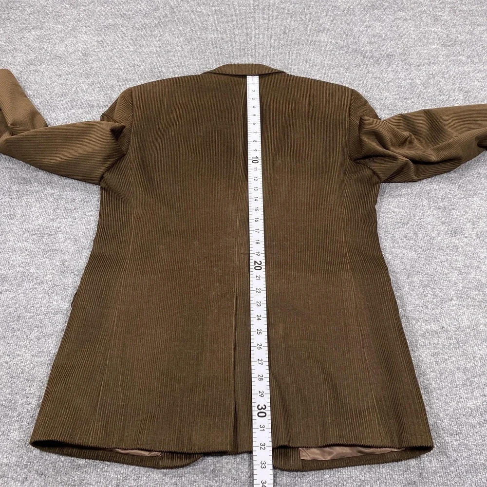Jos. A. Bank Sport Coat Mens 42 Brown‎ Corduroy Wool Silk Single-Breasted Blazer